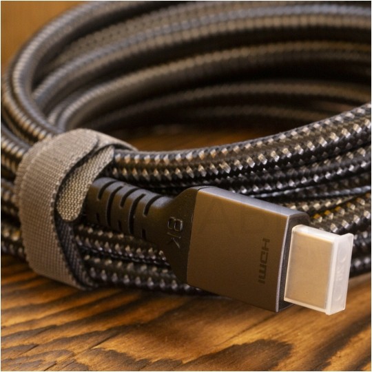 AUDA CableTime Kabel HDMI 2.1 8K Ultra High Speed CERTYFIKOWANY 8K@60 4K@120 2m