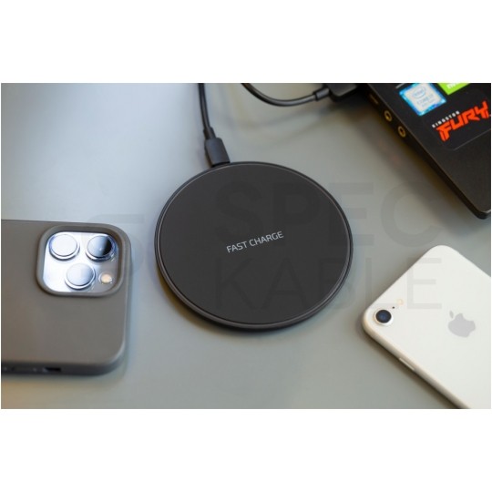 AUDA CableTime Ładowarka indukcyjna 5V 10W czarna