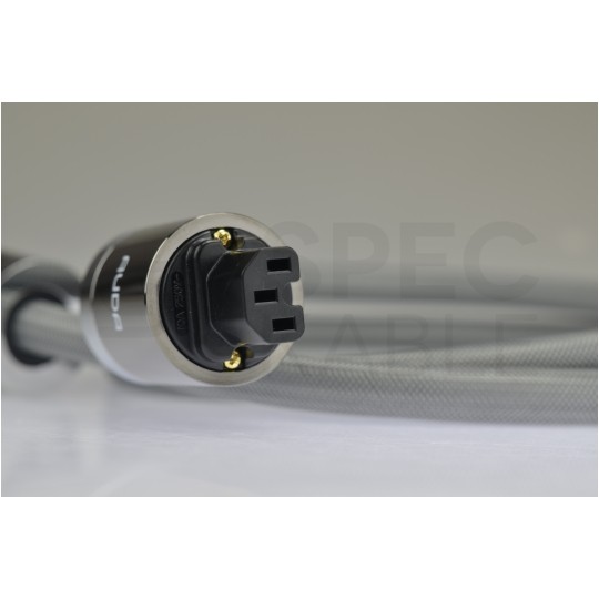 AUDA Hi-End Kabel zasilający Premium do wzmacniaczy AUDIO 230V 10A z wtykiem IEC320 C13 1,8m