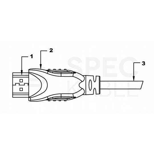 AUDA Home Kabel HDMI 1.4 High Speed Full HD 4K@24 5m