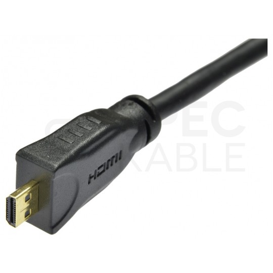 AUDA Home Kabel Micro HDMI - HDMI 1.4 Full HD 4K@24 1,5m