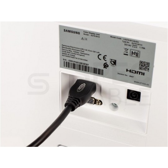 AUDA Home Przedłużacz HDMI 1.4 Full HD 4K@24 (wtyk / gniazdo) 0,1m 10cm