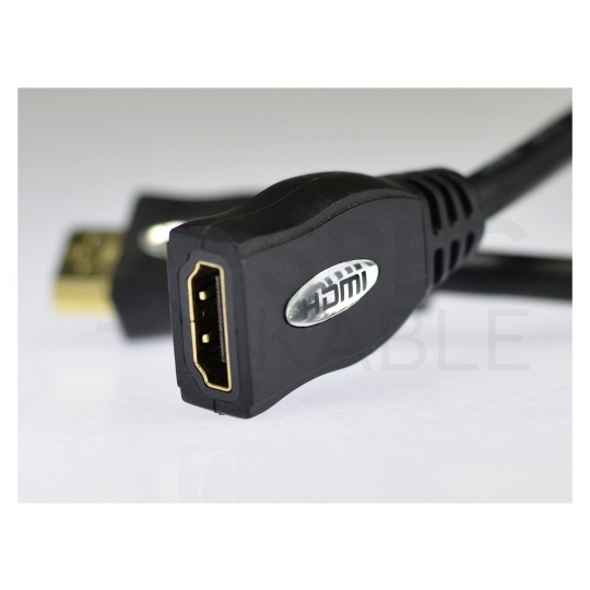 AUDA Home Przedłużacz HDMI 1.4 Full HD 4K@24 (wtyk / gniazdo) 3m