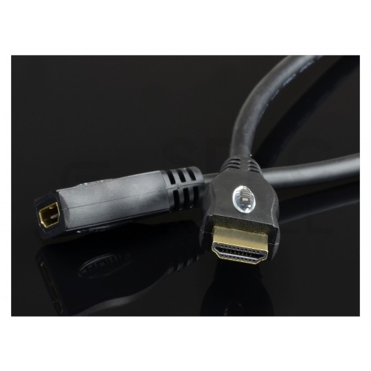 AUDA Home Przedłużacz HDMI 1.4 Full HD 4K@24 (wtyk / gniazdo) 3m
