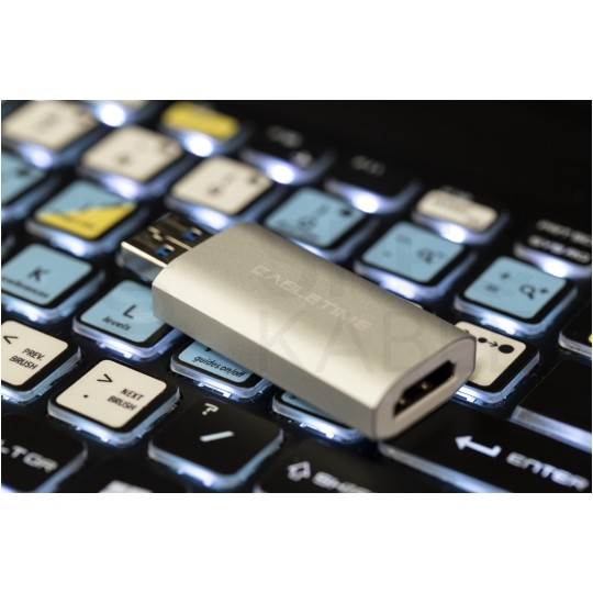 AUDA Karta do przechwytywania obrazu wideo 4K FULL HD HDMI USB