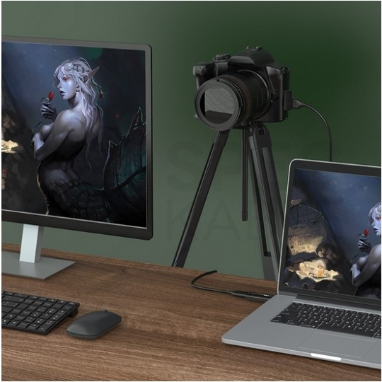 AUDA Karta do przechwytywania obrazu wideo 4K FULL HD HDMI USB