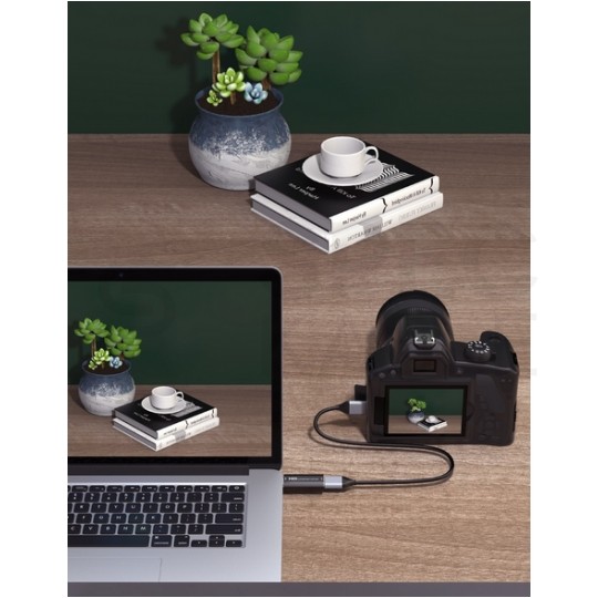 AUDA Karta do przechwytywania obrazu wideo 4K FULL HD HDMI USB