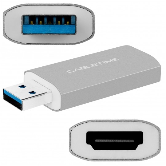 AUDA Karta przechwytywania wideo HDMI USB