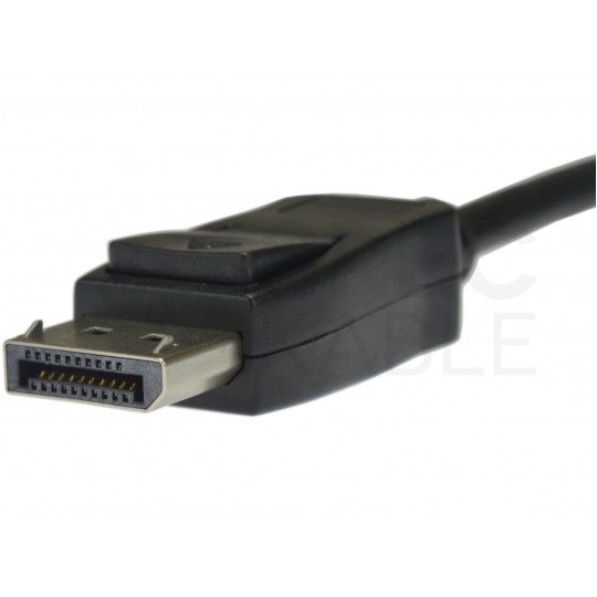 AUDA Optimum Adapter DisplayPort -> HDMI Full HD (wtyk / gniazdo) czarny 23cm