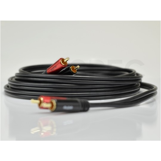 AUDA Optimum Kabel Audio 2x RCA Cinch (wtyk) / 2x RCA Cinch (wtyk) 0,5m