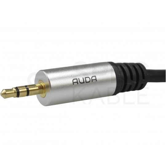 AUDA Optimum Kabel Audio AUX mini Jack 3,5mm Stereo (wtyk) / 2x RCA Cinch (wtyk) 3m