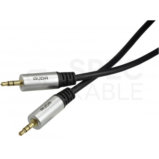 AUDA Optimum Kabel Audio AUX mini Jack 3,5mm Stereo (wtyk / wtyk) 3m