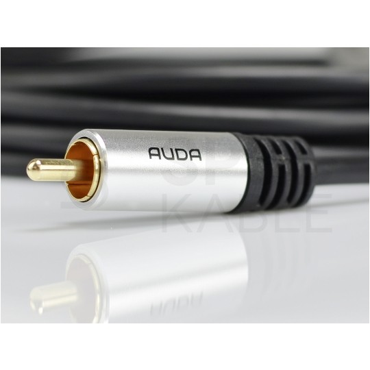 AUDA Optimum Kabel Coaxial Audio 1x RCA (wtyk / wtyk) 1,5m