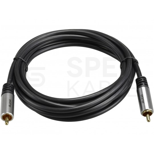 AUDA Optimum Kabel Coaxial Audio 1x RCA (wtyk / wtyk) 3m
