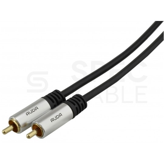 AUDA Optimum Kabel Coaxial Audio 1x RCA (wtyk / wtyk) 3m