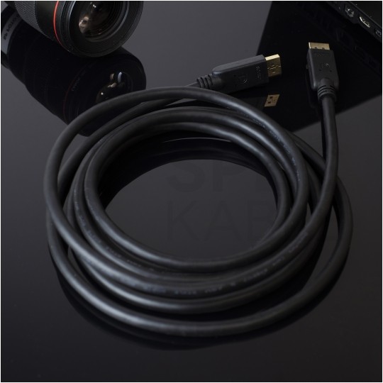 AUDA Optimum Kabel DisplayPort 1.2 4K Premium High Speed 4K@60 3m