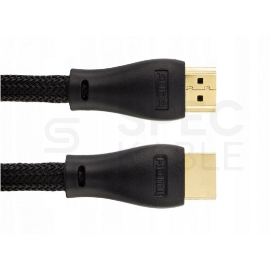 AUDA Optimum Kabel HDMI 1.4 High Speed Full HD 4K@24 kątowy 270° 2m