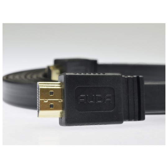 AUDA Optimum Kabel HDMI 1.4 High Speed Full HD 4K@24 płaski 3m