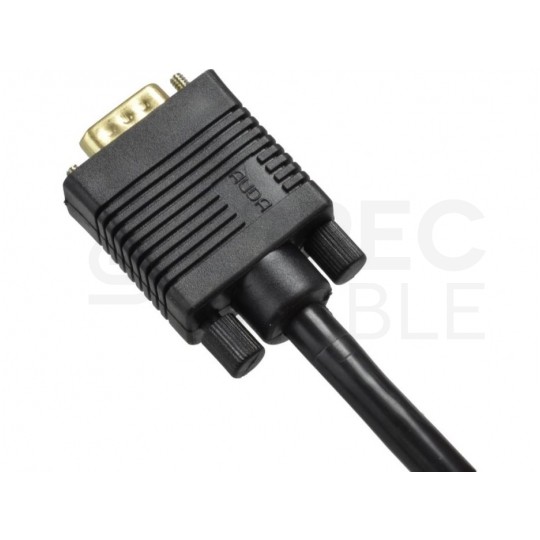 AUDA Optimum Kabel SVGA (D-Sub 15-pin) FHD@60 czarny 10m