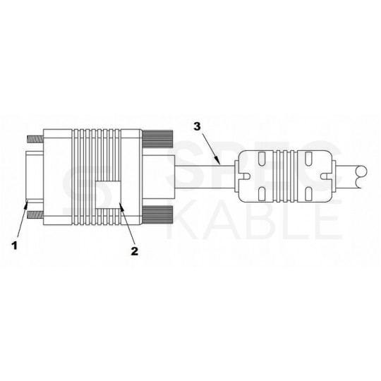 AUDA Optimum Kabel SVGA (D-Sub 15-pin) FHD@60 czarny 10m