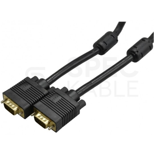 AUDA Optimum Kabel SVGA (D-Sub 15-pin) FHD@60 czarny 15m