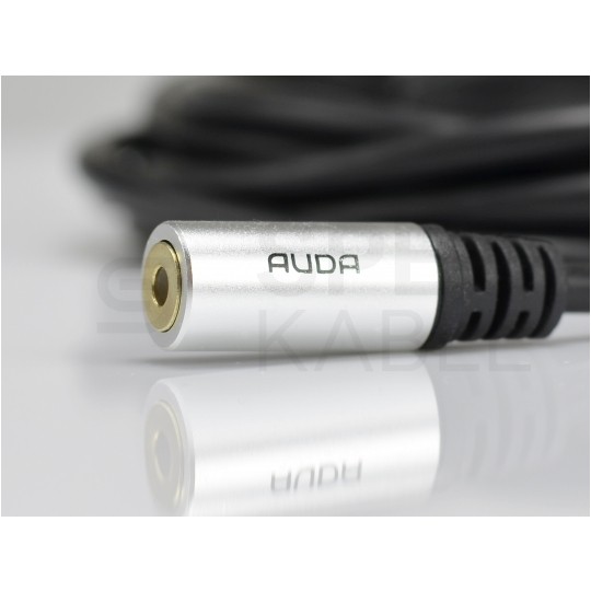 AUDA Optimum Przedłużacz Audio AUX mini Jack 3,5mm Stereo (wtyk / gniazdo) 3m