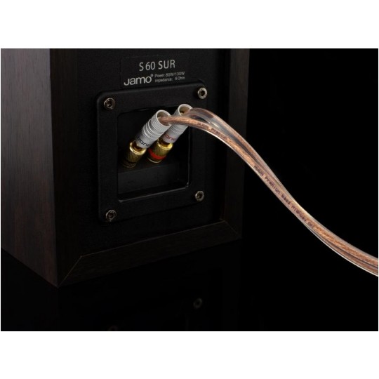 AUDA Premium Bass Komplet 2x Kabel głośnikowy 2x2,5mm2 OFC wtyki bananowe 3m