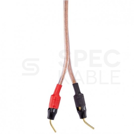 AUDA Premium Bass Komplet 2x Kabel głośnikowy 2x2,5mm2 OFC wtyki szpilkowe 3m