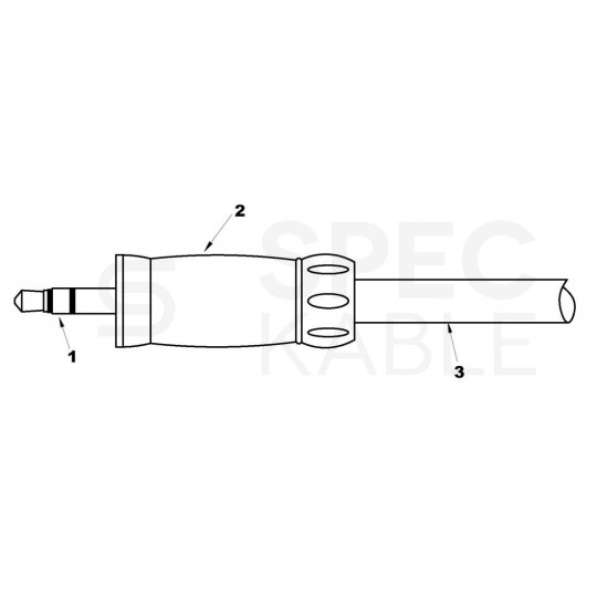 AUDA Prestige Kabel Audio AUX mini Jack 3,5mm Stereo (wtyk / wtyk) 1,5m
