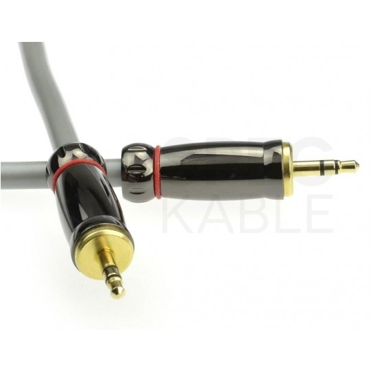 AUDA Prestige Kabel Audio AUX mini Jack 3,5mm Stereo (wtyk / wtyk) 3m