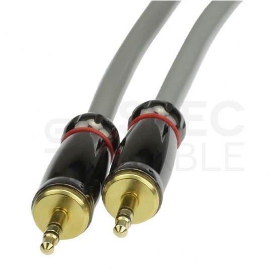AUDA Prestige Kabel Audio AUX mini Jack 3,5mm Stereo (wtyk / wtyk) 5m