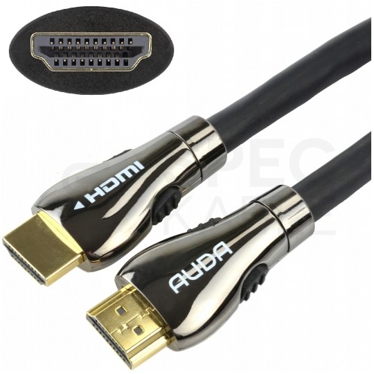 AUDA Prestige Kabel HDMI 2.0 4K Premium High Speed Ultra HD 4K@60 15m