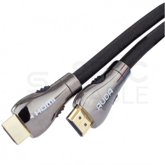 AUDA Prestige Kabel HDMI 2.0 4K Premium High Speed Ultra HD 4K@60 1m