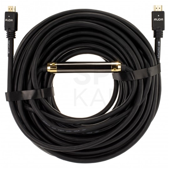 AUDA Prestige Kabel HDMI 2.0 4K Premium High Speed Ultra HD 4K@60 30m ze wzmacniaczem