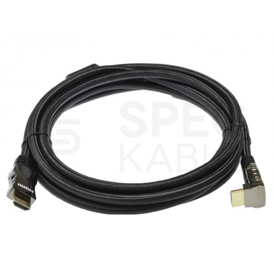 AUDA Prestige Kabel HDMI 2.0 4K Premium High Speed Ultra HD 4K@60 kątowy 270° 3m