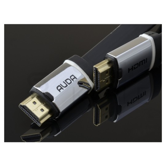 AUDA Prestige Kabel HDMI 2.0 4K Premium High Speed Ultra HD 4K@60 płaski 10m