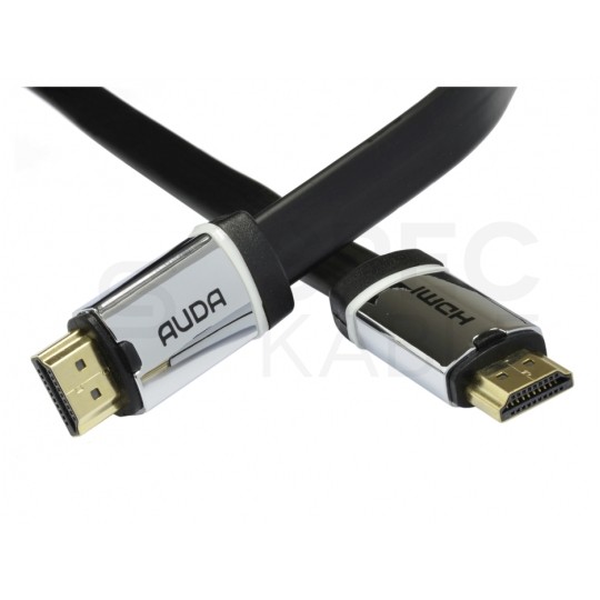 AUDA Prestige Kabel HDMI 2.0 4K Premium High Speed Ultra HD 4K@60 płaski 7,5m