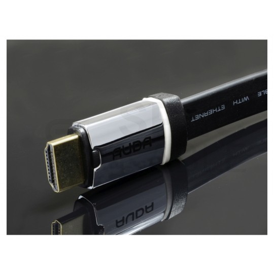 AUDA Prestige Kabel HDMI 2.0 4K Premium High Speed Ultra HD 4K@60 płaski 7,5m