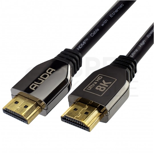 AUDA Prestige Kabel HDMI 2.1 8K Ultra High Speed 8K@60 4K@120 1m