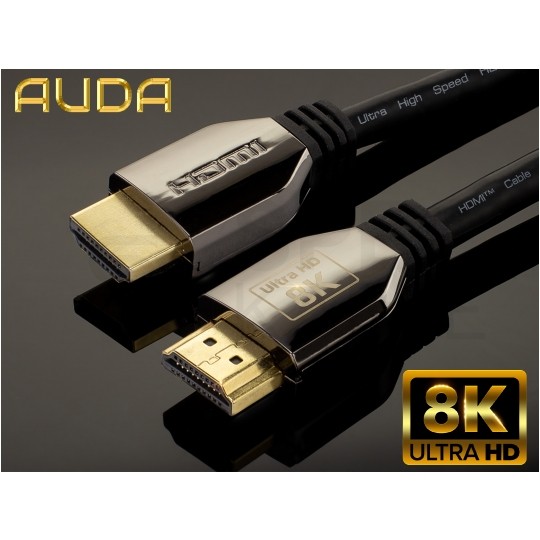 AUDA Prestige Kabel HDMI 2.1 8K Ultra High Speed 8K@60 4K@120 1m