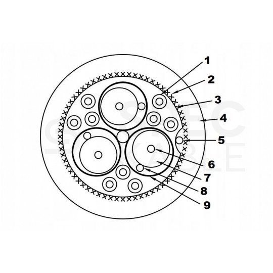 AUDA Prestige Kabel SVGA (D-Sub 15-pin) FHD@60 25m