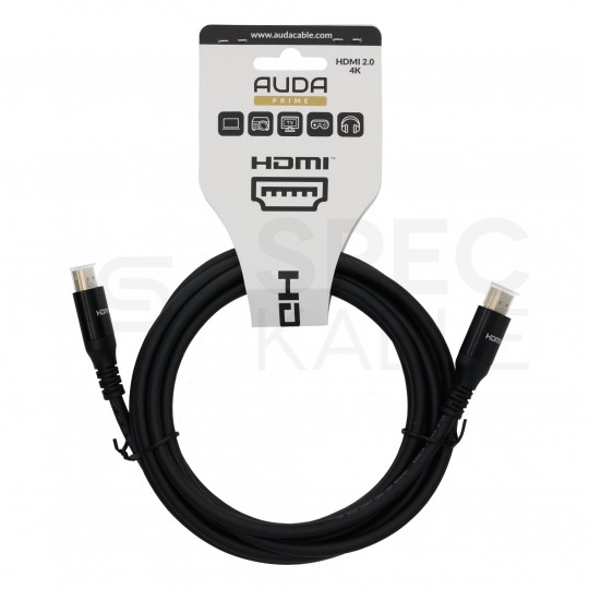 AUDA Prime Kabel HDMI 2.0 4K High Speed Ultra HD 4K@30 metal 15m