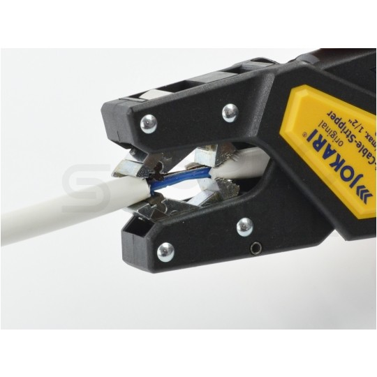 Automatyczny ściągacz izolacji 0,75-2,5mm2 do płaskich kabli YDYp JOKARI