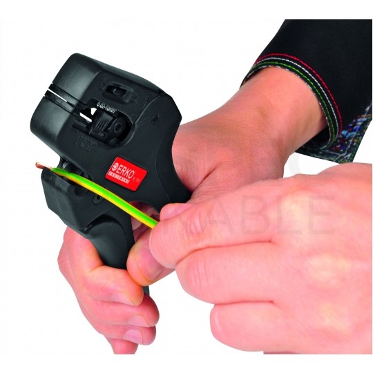 Automatyczny ściągacz izolacji uniwersalny 0,02-10,0mm2 do kabli okrągłych ERKO SI 10W