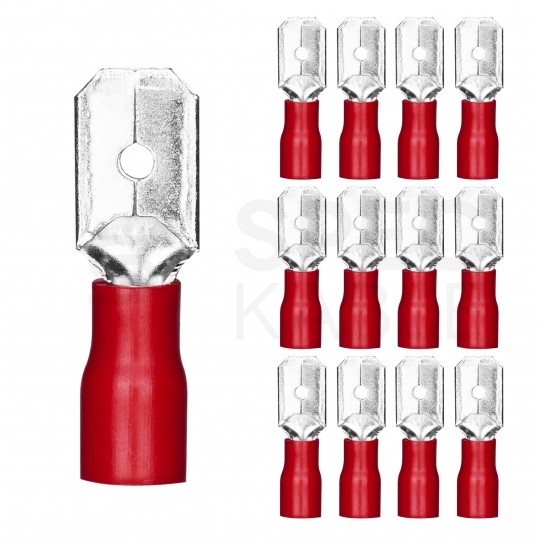 Automatyczny ściągacz izolacji uniwersalny 0,2-6mm2 do kabli solarnych PV czołowy 205mm + akcesoria (opaski zaciskowe, końcówki kablowe) Kraft&Dele