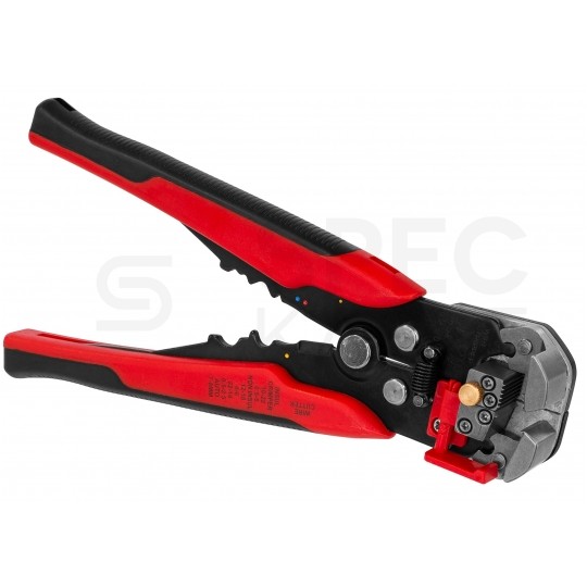 Automatyczny ściągacz izolacji uniwersalny 0,2-6mm2 do kabli solarnych PV czołowy 205mm NEKU