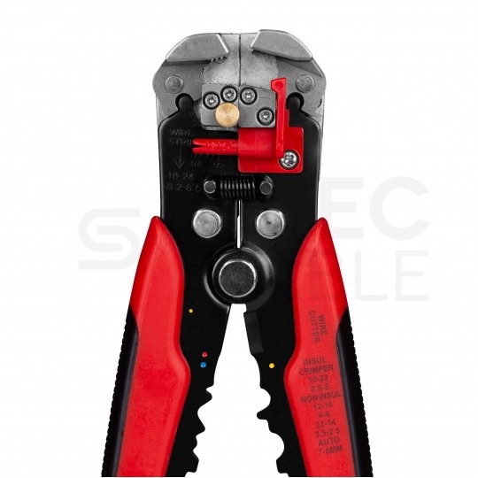 Automatyczny ściągacz izolacji uniwersalny 0,2-6mm2 do kabli solarnych PV czołowy 205mm NEKU