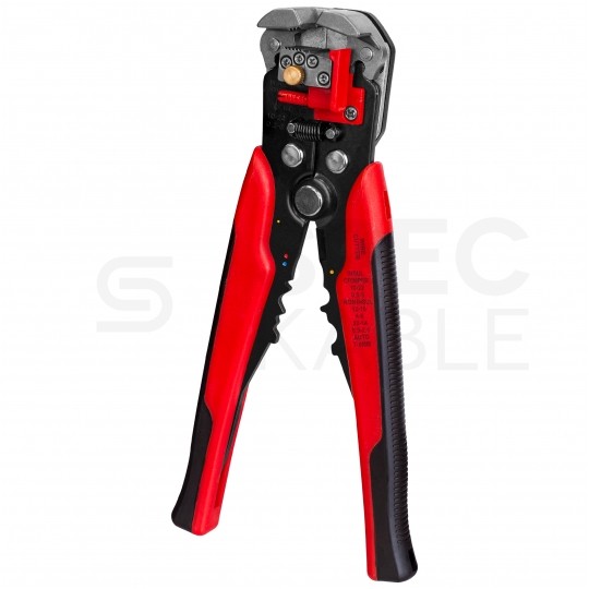 Automatyczny ściągacz izolacji uniwersalny 0,2-6mm2 do kabli solarnych PV czołowy 205mm NEKU