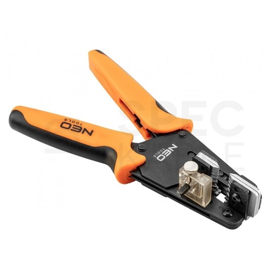 Automatyczny ściagacz izolacji uniwersalny 0,25-6mm2 do kabli solarnych PV czołowy 200mm NEO 01-557