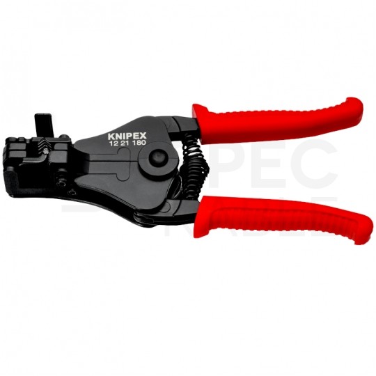Automatyczny ściągacz izolacji uniwersalny 0,5-6mm2 do kabli okrągłych KNIPEX 12 21 180
